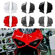Tampa de acabamento de spoiler de barbatana de vento lateral ABS para DUCATI PANIGALE V2 2020-2022 comprar usado  Enviando para Brazil