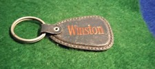 Chaveiro de couro Winston vintage dos anos 1970 ~ Anunciado em publicidade externa comprar usado  Enviando para Brazil