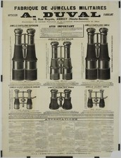 Duval military binocular d'occasion  Expédié en Belgium