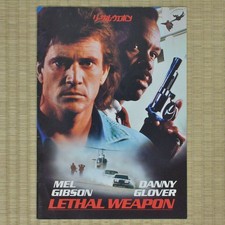 Lethal Weapon Japan Movie Program 1987 Mel Gibson Richard Donner Danny Glover comprar usado  Enviando para Brazil