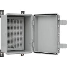Caja utilitaria exterior caja de 8,7""x6,7""x4,3"" (170x220x110mm) con placa de montaje y W segunda mano  Embacar hacia Mexico