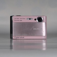 Sony Cybershot DSC-T70 8.1MP Digital Camera Pink, Charger, Case, Tested - Used comprar usado  Enviando para Brazil