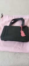 Cicca black leather for sale  SOUTHAMPTON