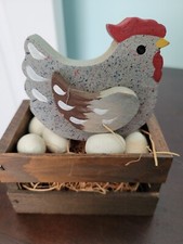 Wooden hen sitting for sale  Southwick