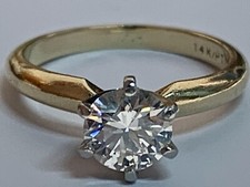 14k solid yellow for sale  Manchester