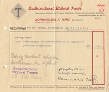 Nordhausen rechnung 1935 gebraucht kaufen  Leipzig