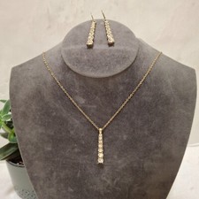 Rhinestone pendant matching for sale  SHREWSBURY