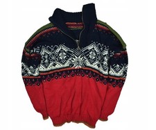 DALE gruby wełniany sweter norweski vintage L na sprzedaż  PL