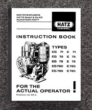 Engine operator instructio for sale  Addison