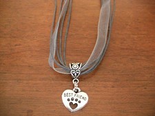 Collier organza gris d'occasion  Calais