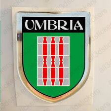 Adesivi Umbria Italia Scudetto 3D Emblema Stemma Resinato Adesivo ResinatI comprar usado  Enviando para Brazil