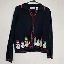 Cardigã boneco de neve vintage Matisa Christina Natal P comprar usado  Enviando para Brazil
