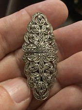 Vintage sparkling marcasite for sale  KNOTTINGLEY