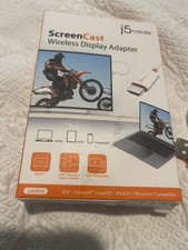Adaptador de Tela Sem Fio J5create ScreenCast HDMI - JVAW54 - Novo, Caixa Aberta comprar usado  Enviando para Brazil