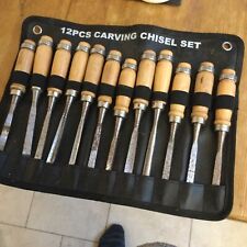 Wood carving chisels for sale  CROWTHORNE