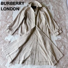 Trench coat Burberry London Nova Check algodão bege tamanho 40/EUA:S autêntico, usado comprar usado  Enviando para Brazil