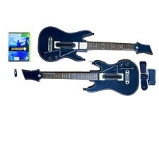 Guitar Hero Live Xbox 360 PAL 2x controles de guitarra sem fio dongle testado comprar usado  Enviando para Brazil