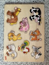 Goki steckpuzzle greifpuzzle gebraucht kaufen  Östringen