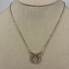 Horseshoe cross pendant for sale  Waterville