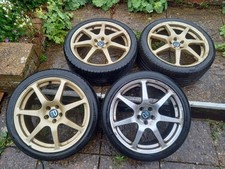 Subaru wheels 5x100 for sale  SEAFORD
