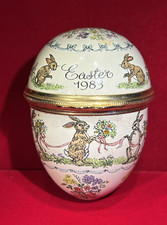 Caixa de ovos Halcyon Days esmalte inglês Páscoa 1983 comprar usado  Enviando para Brazil