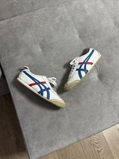 Vintage ASICS Onitsuka Tiger México 66 Branco Azul Masculino Tamanho 42.5 9 27 comprar usado Vintage ASICS Onitsuka Tiger México 66 Branco Azul Masculino Tamanho 42.5 9 27 comprar usado  Enviando para Brazil