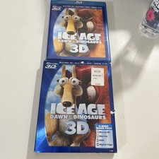 Ice Age: Dawn of the Dinosaurs 4 Disc (Blu-ray, 3D, DVD, Digital) Slipcover Worn comprar usado  Enviando para Brazil