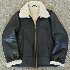 Superb shearling aviator for sale  WHITLAND