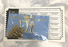 Pulseira Berloque Diamantes Internacional DI Porto de Chamada Brochura Tom Dourado Nova comprar usado  Enviando para Brazil