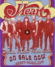 Heart concert tickets for sale  Boise