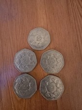Old 50p pieces for sale  TADWORTH