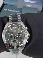 Tag Heuer 43mm Fórmula 1 mostrador cinza cronógrafo relógio masculino quartzo CAZ1011.BA0843 comprar usado  Enviando para Brazil