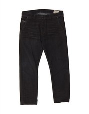 Jeans masculino DIESEL Kakee slim cenoura cropped W30 L25 azul marinho algodão DH11 comprar usado  Enviando para Brazil