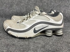 Usado, Tênis Nike Shox Turbo 9 masculino 7.5 branco preto 2009 Athletic 366410-101 comprar usado  Enviando para Brazil