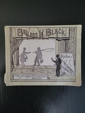 Antique Ballads In Black Shadow Pictures & Pantmimes Book 1881 Illustrated Art segunda mano  Embacar hacia Mexico