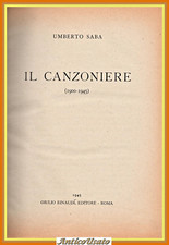 Canzoniere 1900 1945 usato  Bari