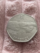 Olympic swimming 50p for sale  PLYMOUTH
