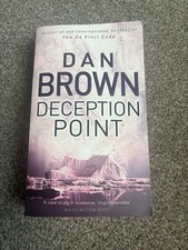 Deception point paperback for sale  HALSTEAD