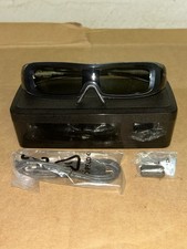 Óculos Panasonic 3D modelo TY-EW3D2M com cabo, estojo de armazenamento e acessório, usado comprar usado  Enviando para Brazil