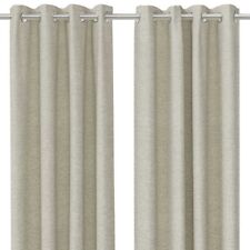 Eyelet curtain pair for sale  STAFFORD