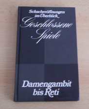 Schach buch geschlossene gebraucht kaufen Schach buch geschlossene gebraucht kaufen  Wedemark