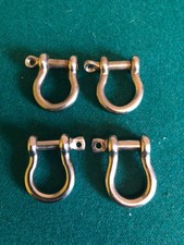 Shackles bow stainless for sale  HOLYHEAD