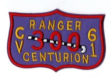 Patch USS Ranger CV-61 300 Centurion. comprar usado  Enviando para Brazil