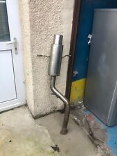 Stainless exhaust back for sale  BECKERMET