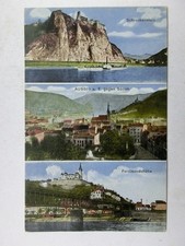 Stara karta wieloobrazowa AK Aussig Usti nad Labem 1924 [R425], używany na sprzedaż  Wysyłka do Poland