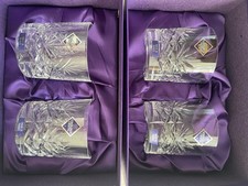 Four edinburgh crystal for sale  BRIDGWATER