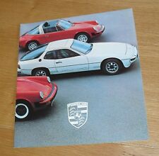 Porsche range brochure for sale  FAREHAM