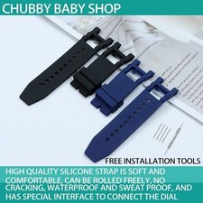 28 mm para Invicta Subaqua Noma III 50mm pulseira de borracha à prova d'água comprar usado 28 mm para Invicta Subaqua Noma III 50mm pulseira de borracha à prova d'água comprar usado  Enviando para Brazil