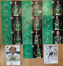 Werder bremen autogrammkarten gebraucht kaufen  München
