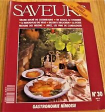 Magazine saveurs nîmes d'occasion  Lisieux